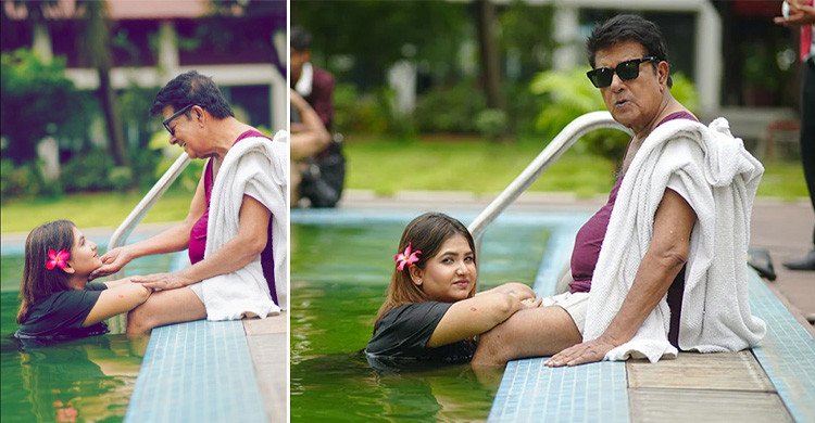 তরুণীর সঙ্গে সুইমিংপুলে মামুনুর রশীদ, ভাইরাল ছবি নিয়ে যা জানা গেল